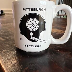1970’s vintage Pittsburgh Steelers White Mug